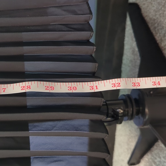 Vera Wang Black Pleated Midi Skirt - Picture 2 of 7